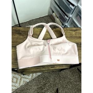 SHEFIT 1 luxe adjustable sports bra pink